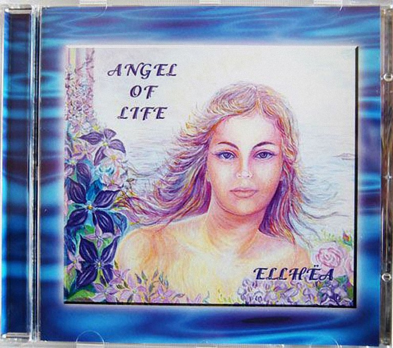 CD Ange de la Vie musiques pour contacter vos anges. Copyright Ellhëa